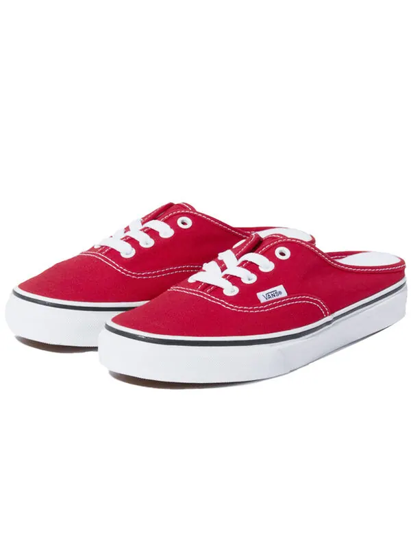 Кроссовки authentic mule 'red' Vans — изображение 3 из 4, красный