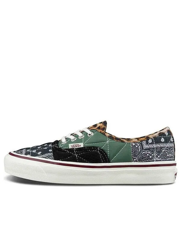 Кроссовки authentic 44 dx pw 'anaheim factory - quilted mix' Vans — изображение 1 из 4, черный/зеленый