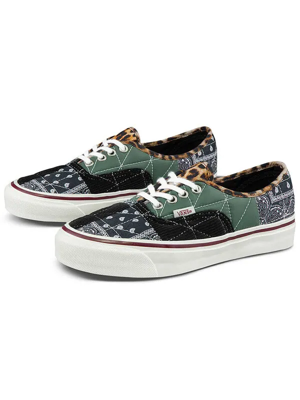 Кроссовки authentic 44 dx pw 'anaheim factory - quilted mix' Vans — изображение 2 из 4, черный/зеленый