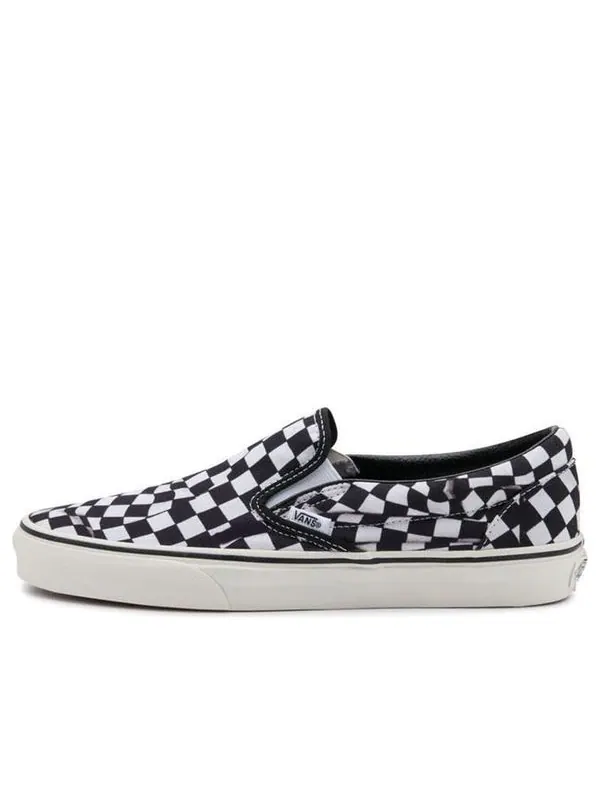 Кроссовки classic slip-on 'otw - dahahm checkerboard' Vans — изображение 1 из 4, черный/белый