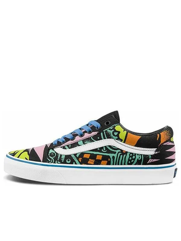 Кроссовки old skool graffiti multi multi-color Vans — изображение 1 из 4, мульти
