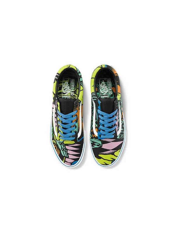 Кроссовки old skool graffiti multi multi-color Vans — изображение 3 из 4, мульти