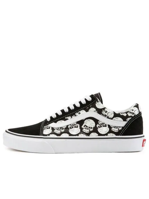 Кроссовки old skool 'tm glow skull' Vans — изображение 1 из 4, черный