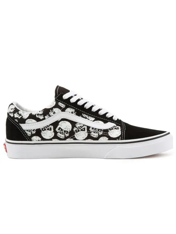 Кроссовки old skool 'tm glow skull' Vans — изображение 2 из 4, черный