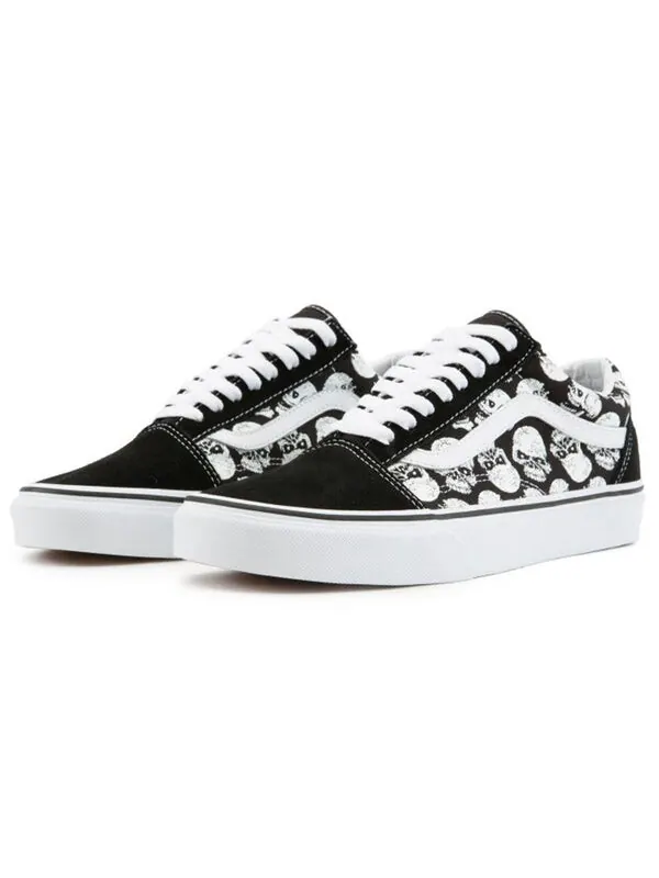 Кроссовки old skool 'tm glow skull' Vans — изображение 3 из 4, черный