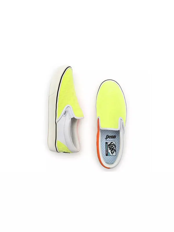 Кроссовки penn x comfycush slip-on 'yellow orange' Vans — изображение 4 из 4, желтый/оранжевый
