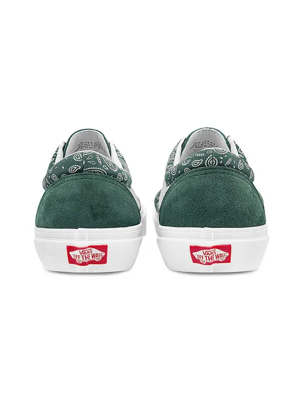 Кроссовки bold ni 'bandana - jungle green' Vans — изображение 4 из 4, зеленый