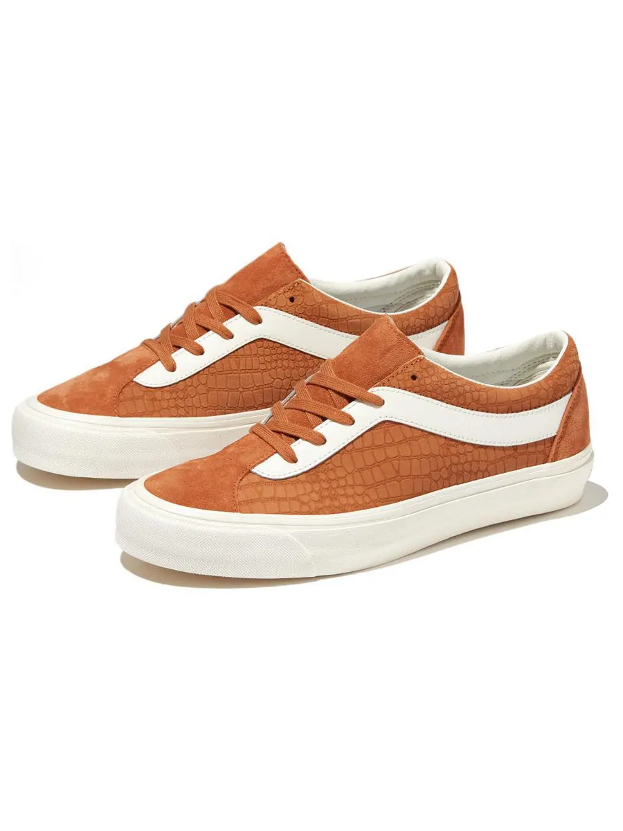 Кеды Vans Bold NI Croc Sudan Brown — изображение 3 из 4, коричневый