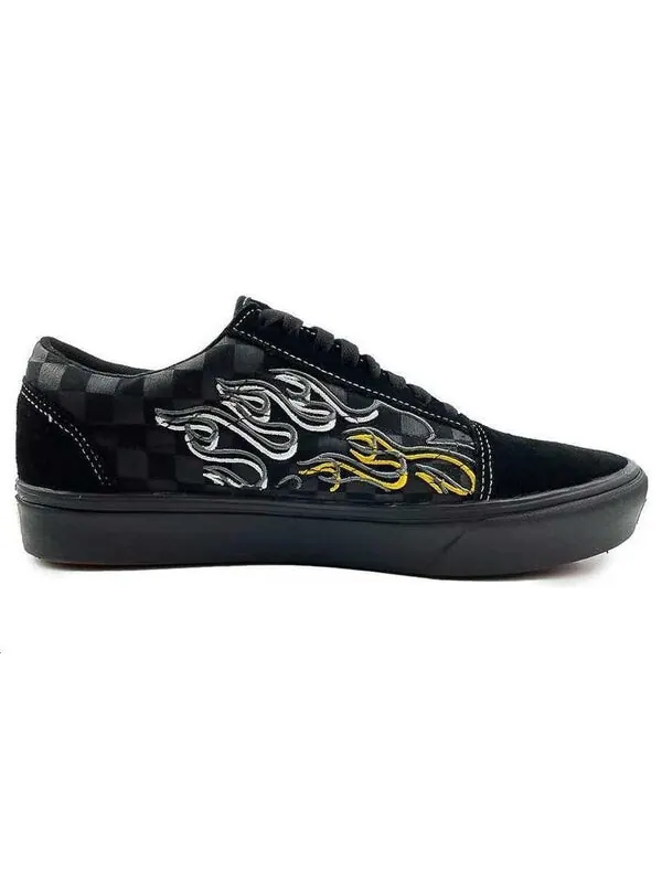Кроссовки comfycush old skool 'ignition - black' Vans — изображение 2 из 3, черный