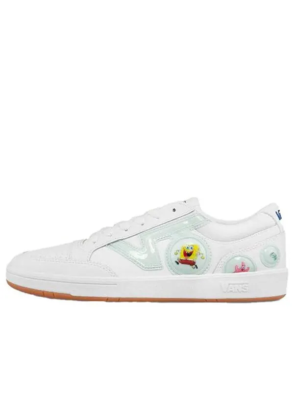 Кроссовки spongebob squarepants x lowland cc 'bubble' Vans — изображение 1 из 4, белый/зеленый