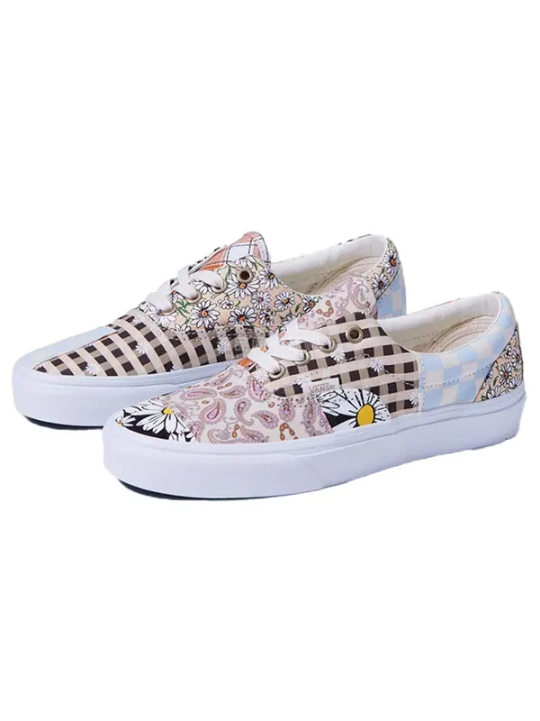 Кроссовки era 'meadow patchwork' Vans — изображение 3 из 4, мульти