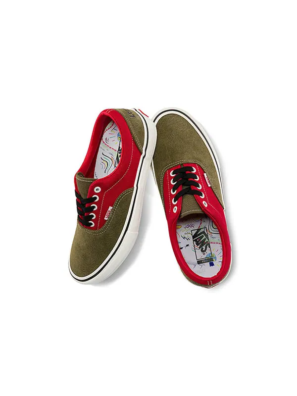 Кроссовки era pro ltd brown/red Vans — изображение 4 из 4, коричневый/красный