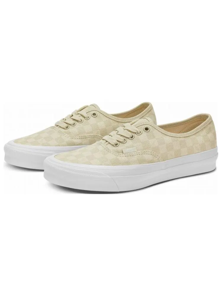 Кеды Vans Authentic Vault OG 'White Gray' — изображение 2 из 5, бежевый