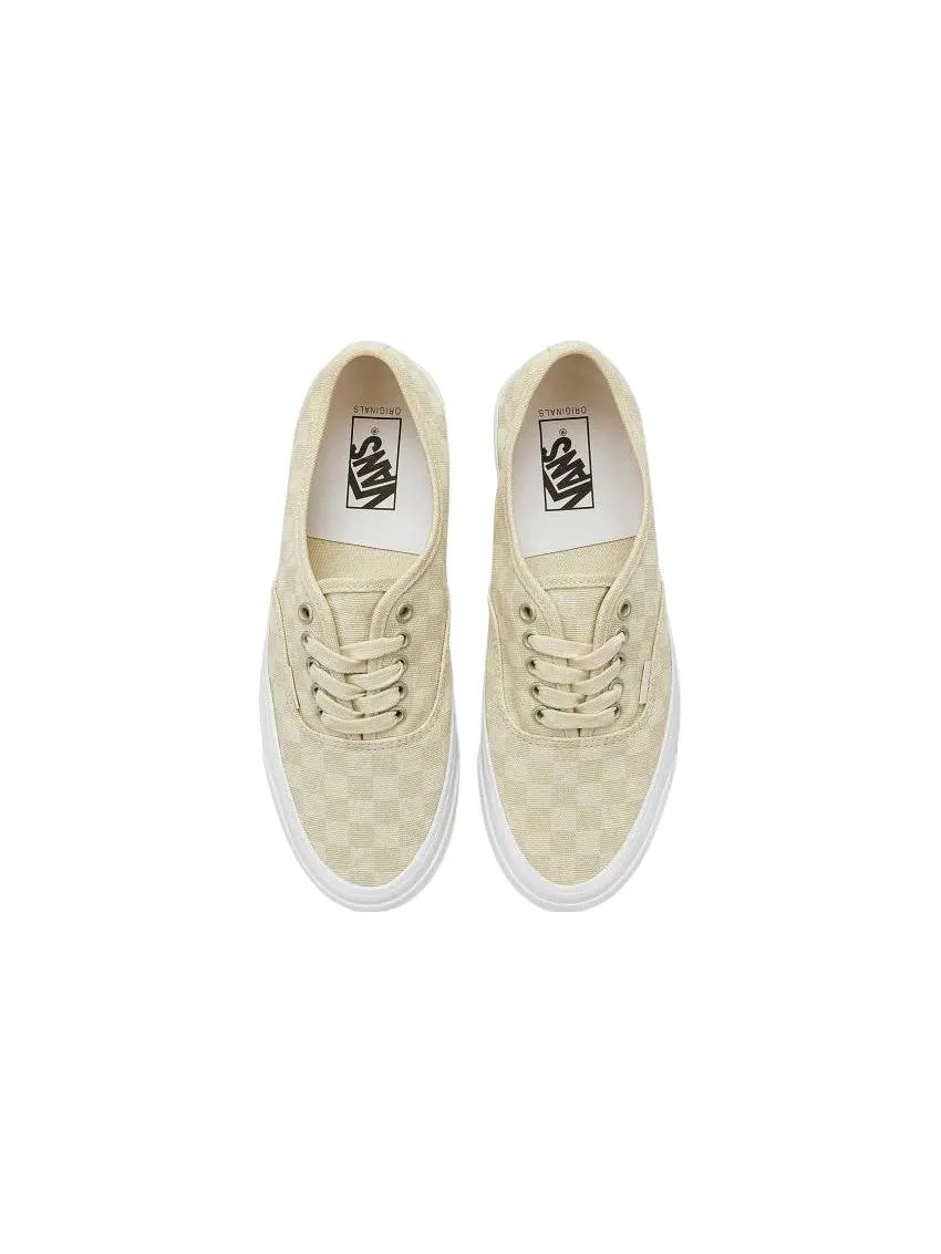 Кеды Vans Authentic Vault OG 'White Gray' — изображение 3 из 5, бежевый