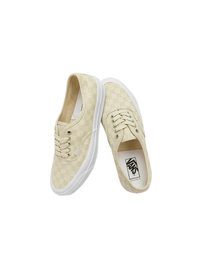 Кеды Vans Authentic Vault OG 'White Gray' — изображение 4 из 5, бежевый