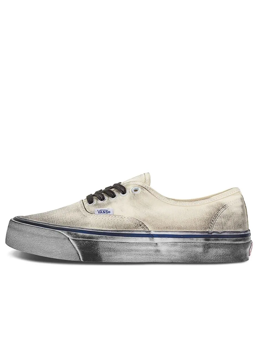 Кеды Vans OG Authentic LX 'Stressed - Classic White' — изображение 1 из 4, бежевый