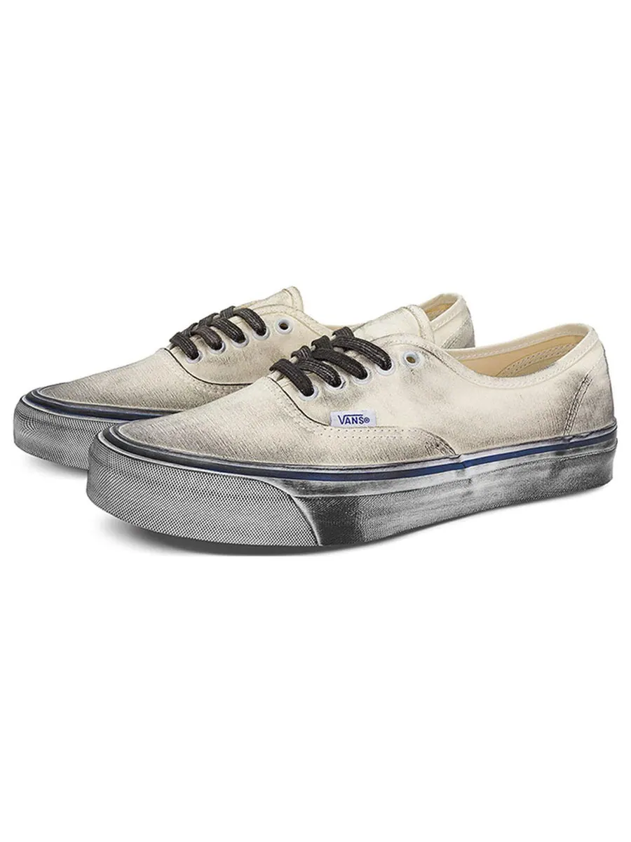 Кеды Vans OG Authentic LX 'Stressed - Classic White' — изображение 2 из 4, бежевый