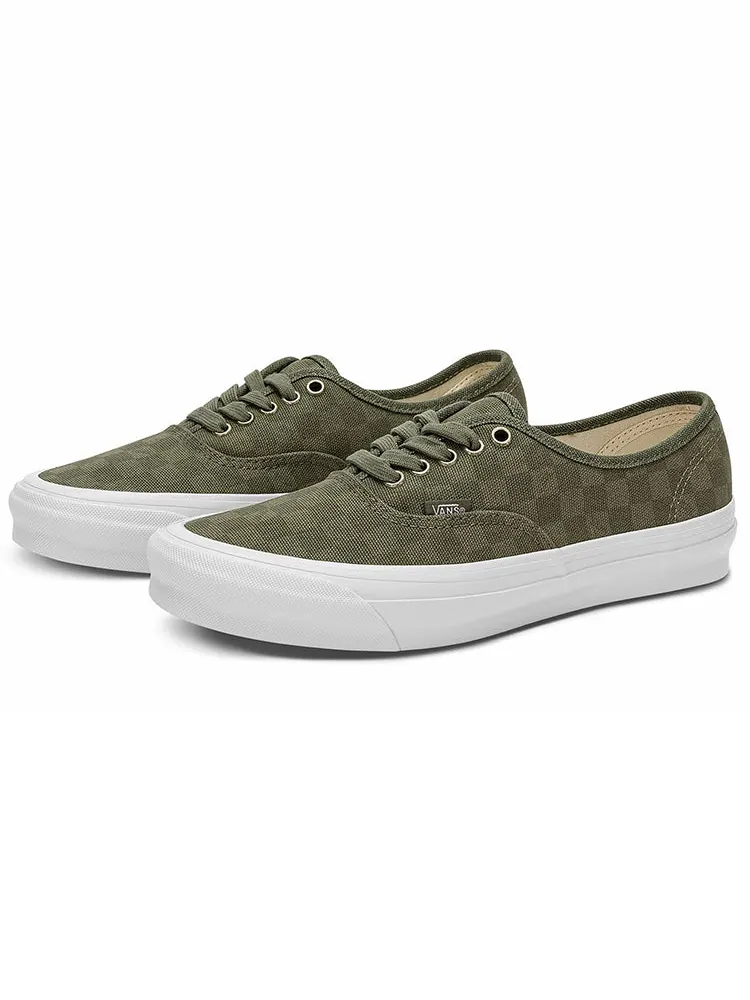 Кеды Vans OG Authentic LX 'Grape Leaf Checkerboard' — изображение 3 из 5, зеленый