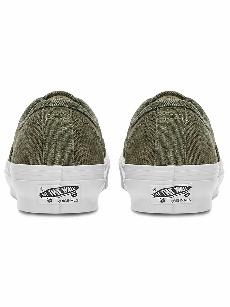 Кеды Vans OG Authentic LX 'Grape Leaf Checkerboard' — изображение 5 из 5, зеленый
