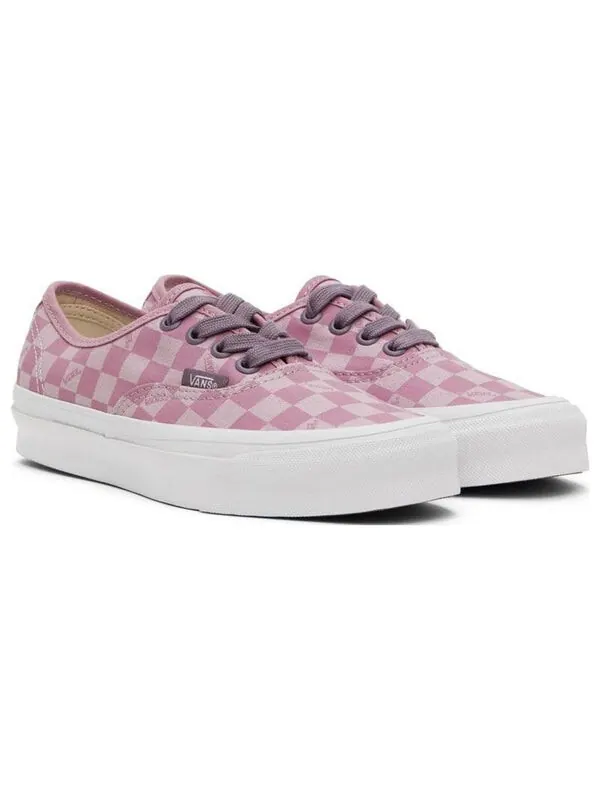 Кроссовки og authentic lx 'checkerboard - lilac' Vans, сиреневый — изображение 3 из 4, фиолетовый