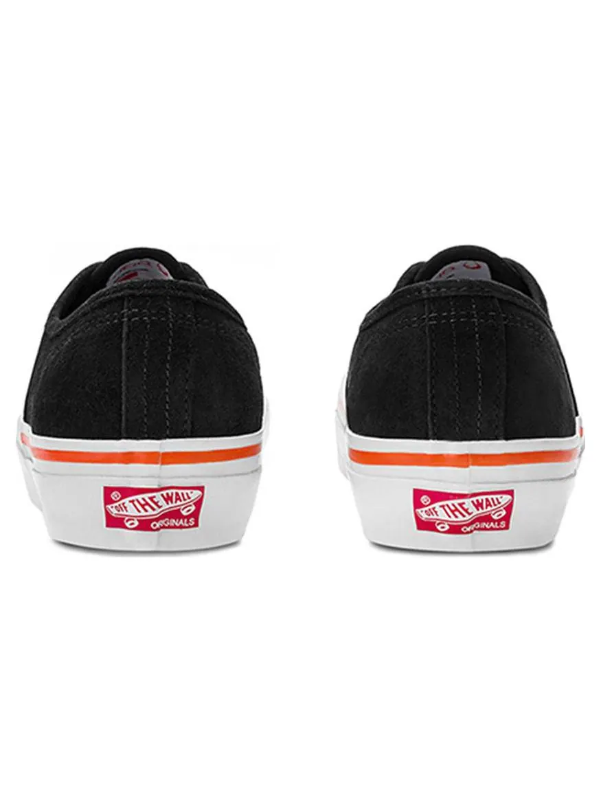 Кеды Vans Authentic LX 'Black White Orange' — изображение 5 из 5, черный