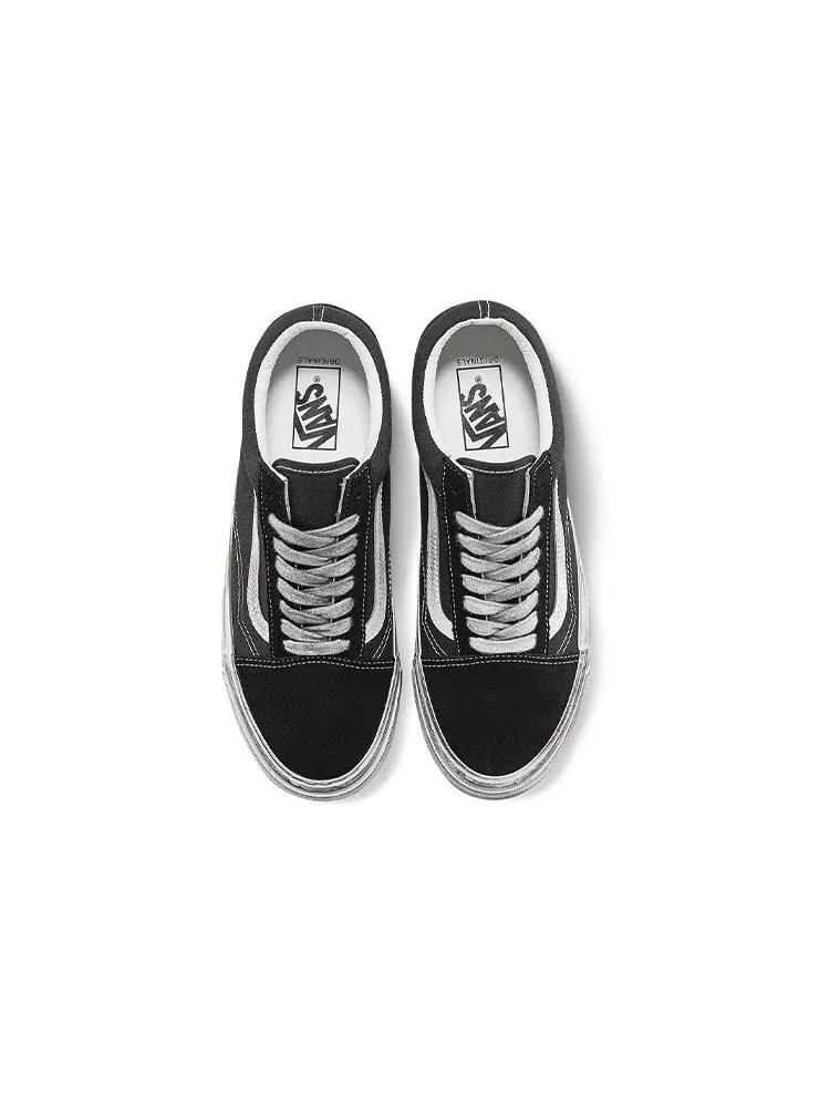 Кеды Vans OG Old Skool LX 'Stressed - Black White' — изображение 3 из 5, черный