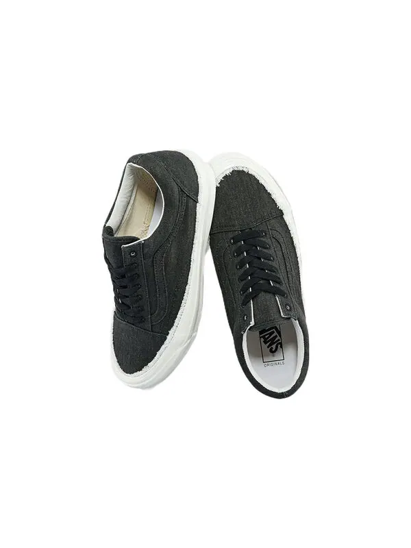Кроссовки og old skool lx 'raw edge - black' Vans — изображение 4 из 4, черный