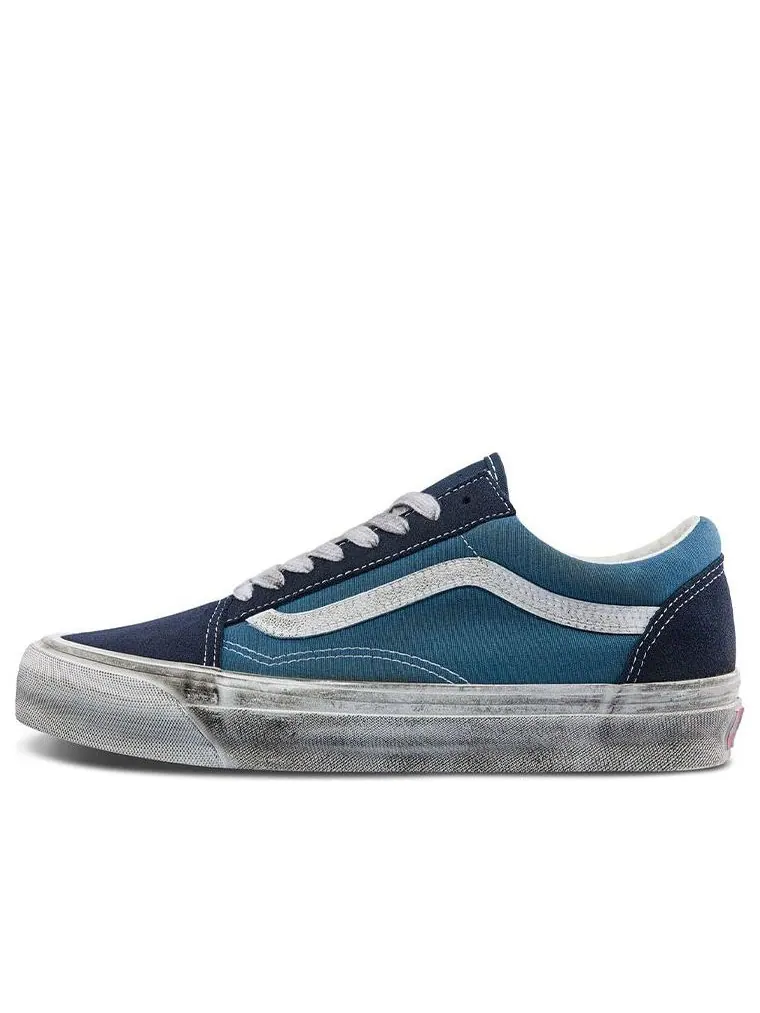 Кеды Vans OG Old Skool LX 'Stressed - Navy' — изображение 1 из 5, синий