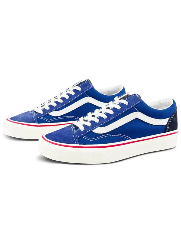 Кроссовки style 36 blue 'blue white' Vans — изображение 2 из 4, синий/белый