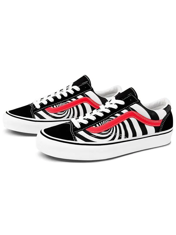 Кроссовки style 36 'swirl' Vans — изображение 2 из 4, черный/белый