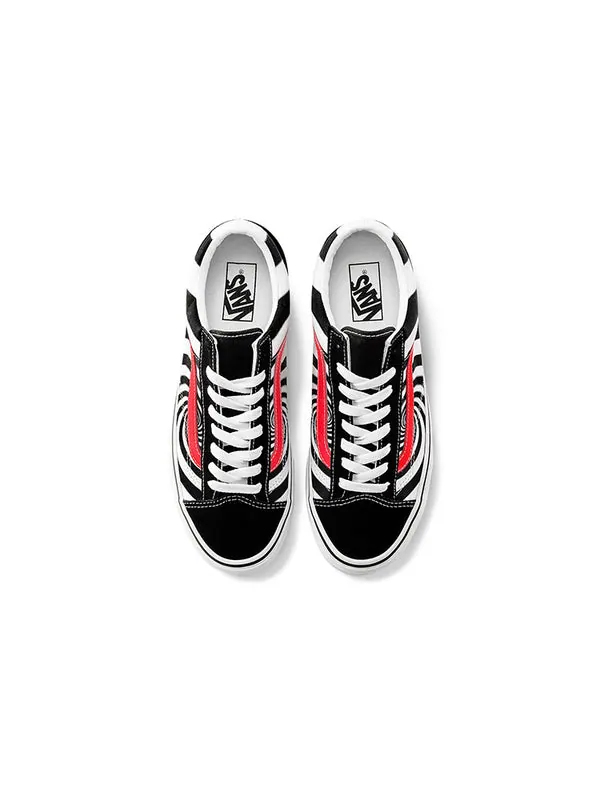 Кроссовки style 36 'swirl' Vans — изображение 3 из 4, черный/белый