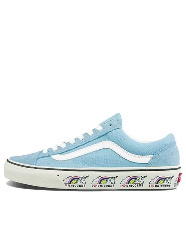 Кроссовки style 36 navy blue Vans — изображение 1 из 4, синий