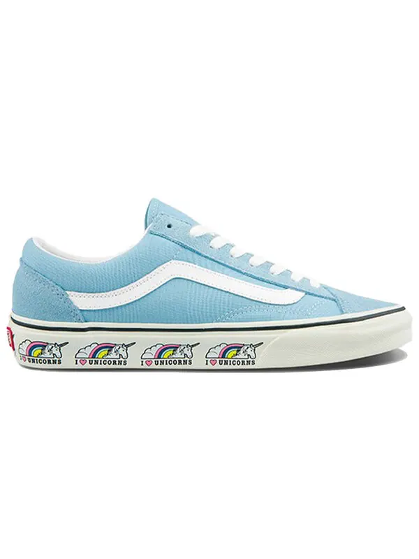 Кроссовки style 36 navy blue Vans — изображение 2 из 4, синий