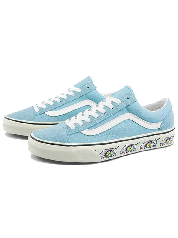 Кроссовки style 36 navy blue Vans — изображение 3 из 4, синий