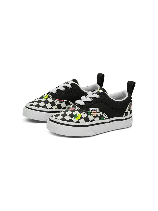 Кроссовки era fruit checkerboard 'black white' Vans — изображение 2 из 4, черный/белый