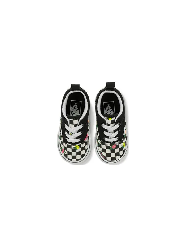 Кроссовки era fruit checkerboard 'black white' Vans — изображение 3 из 4, черный/белый