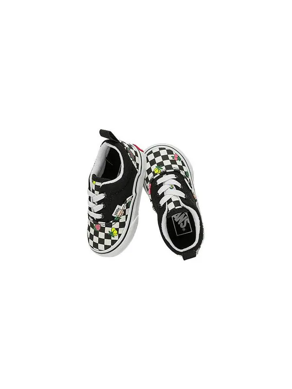 Кроссовки era fruit checkerboard 'black white' Vans — изображение 4 из 4, черный/белый