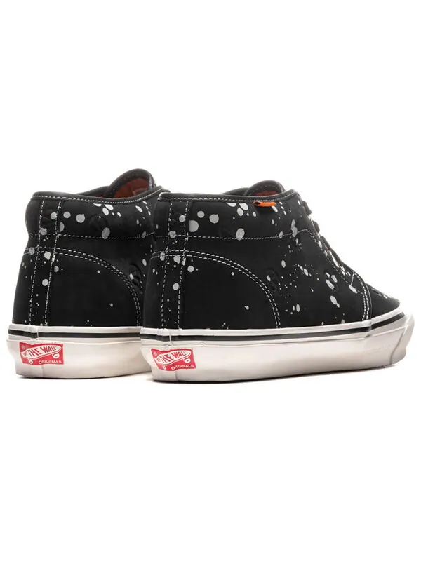 Кроссовки lqqk studios x og chukka boot lx 'circle v - splatter black' Vans — изображение 4 из 4, черный / белый