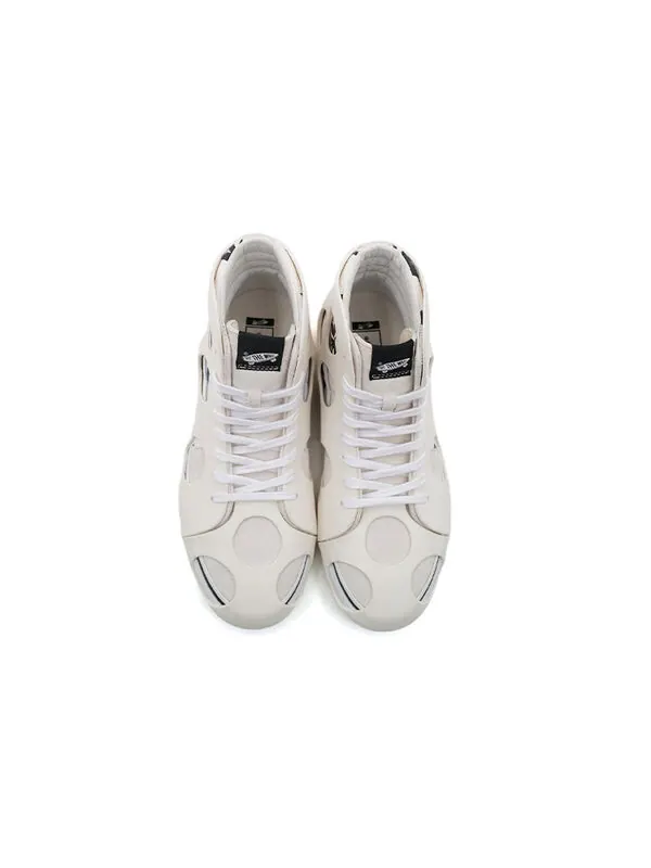 Кроссовки sk8-hi cage vlt lx 'polka dot checkered - marshmallow' Vans — изображение 4 из 4, белый
