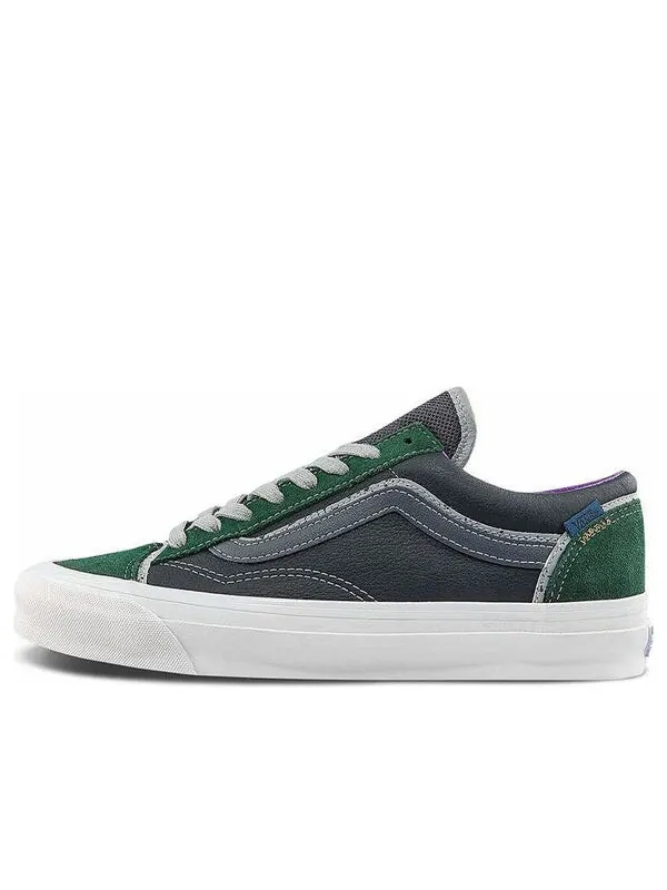 Кроссовки og style 36 ul lx 'black green' Vans — изображение 1 из 4, черный/зеленый