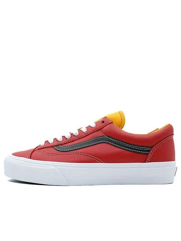 Кроссовки vault style 36 vlt lx 'red black' vn0a5fc34z4 Vans — изображение 1 из 4, красный/черный