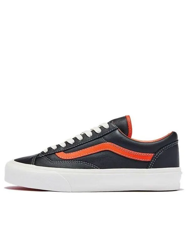 Кроссовки style 36 vlt lx 'black flame' Vans — изображение 1 из 4, черный/оранжевый
