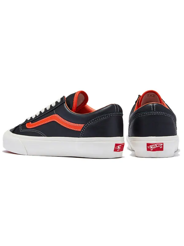 Кроссовки style 36 vlt lx 'black flame' Vans — изображение 4 из 4, черный/оранжевый