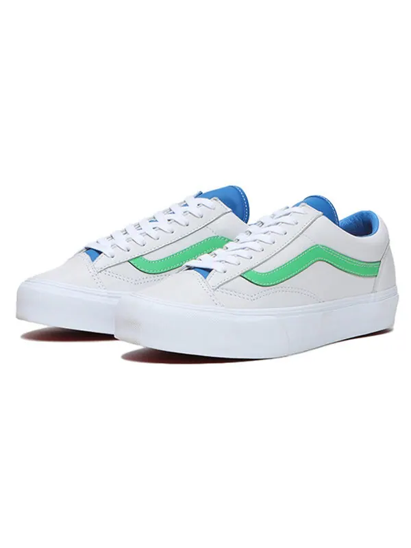 Кроссовки style 36 vlt lx 'white island green' Vans — изображение 2 из 4, белый/зеленый