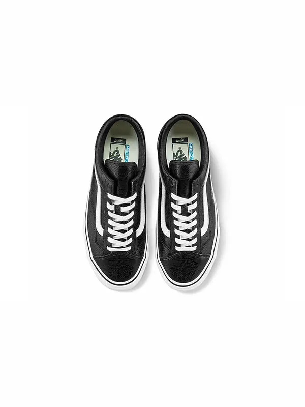 Кроссовки noon goons x style 36 vlt lx 'black snake' Vans — изображение 3 из 4, черный/белый