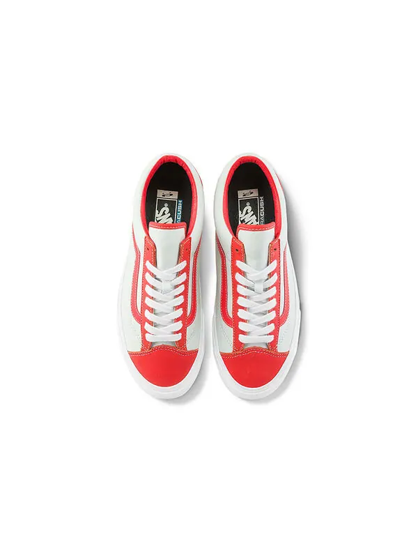 Кроссовки style 36 vlt lx 'white orange' Vans — изображение 3 из 4, белый