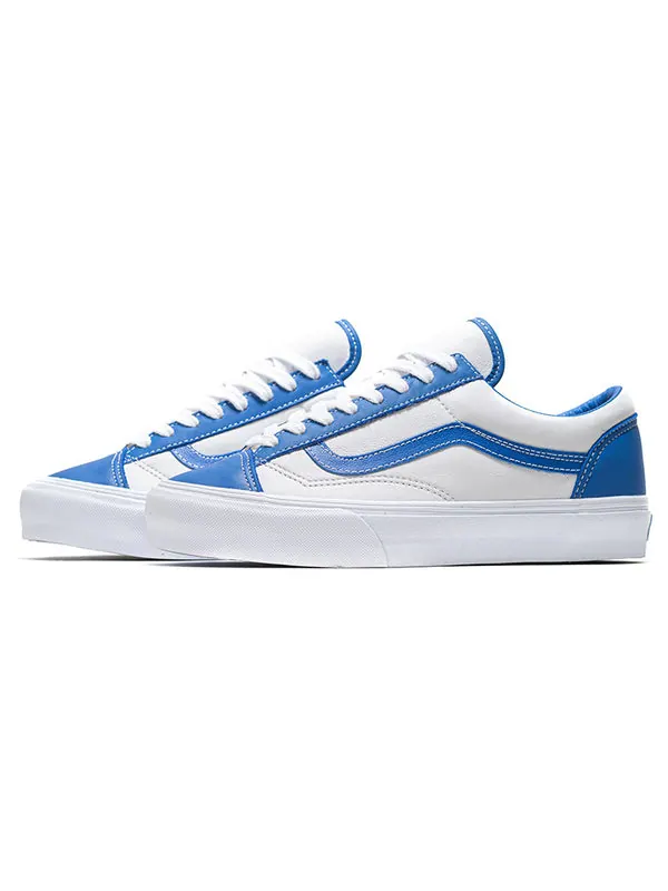 Кроссовки style 36 vlt lx 'white nautical' Vans — изображение 3 из 4, синий/белый
