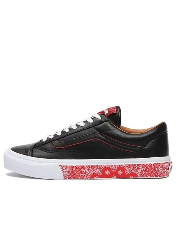 Кроссовки og style 36 lx 'bandana black racing red' Vans — изображение 1 из 4, черный/красный