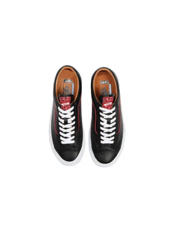 Кроссовки og style 36 lx 'bandana black racing red' Vans — изображение 4 из 4, черный/красный
