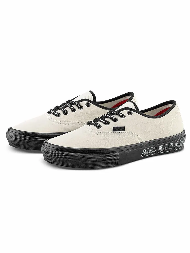 Кеды Vans Unisex Authentic Sneakers White/Black — изображение 2 из 5, белый